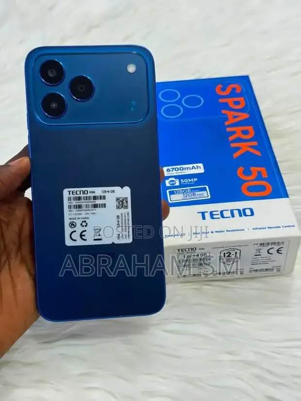 New Tecno Spark 50 128GB Blue - 1