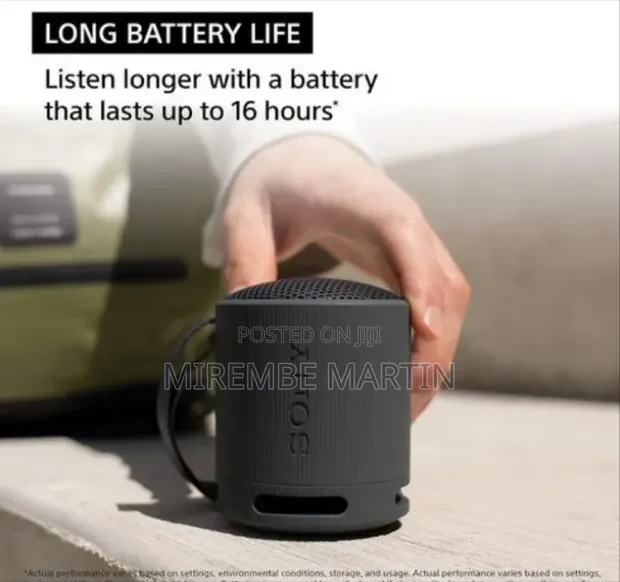 Sony SRS-XB100 Wireless Bluetooth Speaker - 1
