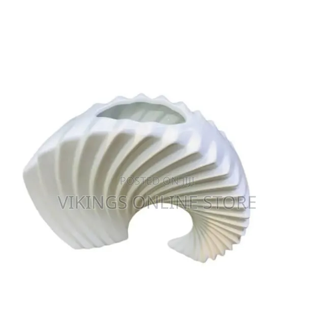 Creative Curved Shell Mix Decorative Vases - 1