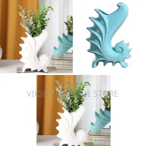 Creative Conch Shell Fish Decorative Vases