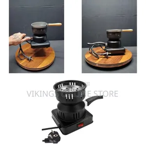 Portable Coal Burner with Tubular Heating Stove