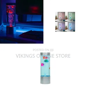 Colour Changing LED Bubble Tower Mood Light