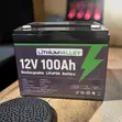 Lithium Valley 100Ah LiFePO4 Solar Battery - 2