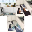 2-Piece Multi-Design Kitchen Floor Mat Set - 1