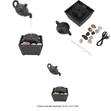 Floating Teapot Water Fountain - Black - 1