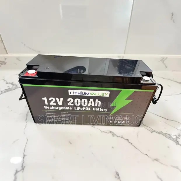 Heavy-Duty 200Ah Lithium Battery for Solar Backup - 1