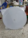 Round Plastic Table - Assembled - 2