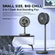 Oraimo PowerTurbo OPF-502A Smart Rechargeable Folding Fan - 1
