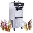 Commercial 3-Flavor Floor Soft Serve Ice Cream Machine - 2