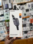 Porodo 111W Car Charger with Dual Retractable Cables - 1
