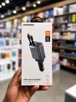 Porodo 111W Car Charger with Dual Retractable Cables - 2