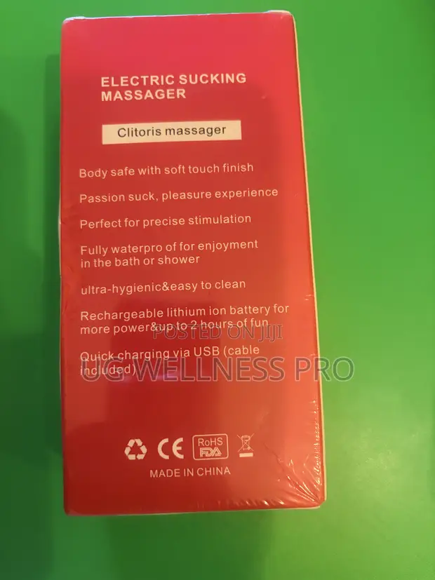 Rechargeable Electric Sucking Massager Vibrator - 1