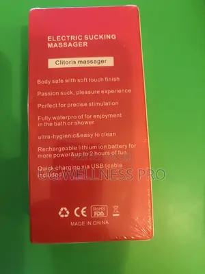 Rechargeable Electric Sucking Massager Vibrator