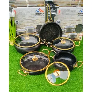 9-Piece Granite Cookware Set