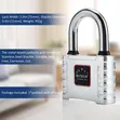 75mm Heavy Duty Steel Padlock with Copper Lock Core & 4 Keys - 4