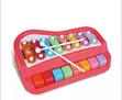 2-in-1 Musical Xylophone and Mini Piano for Kids - 2