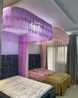 Luxury Wall Mounted Mosquito Net - Free Size - 1