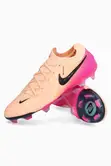 Men's Nike Phantom GX II Elite FG Soccer Cleats - Pink Blast - 1