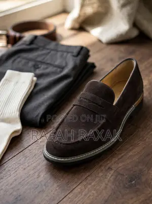 Original Billionaire Suede Penny Loafers