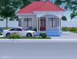 Modern 2-Bedroom Bungalow House Plans - 1