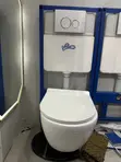 Modern Concealed Wall-Hung Toilet Set - 2