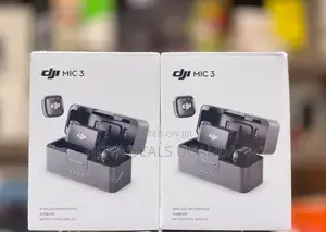 DJI Mic 3 Wireless Microphone System (2 Transmitters + 1 Receiver)
