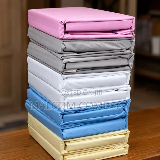 6-Piece Fitted Cotton Bedsheet Set - 1
