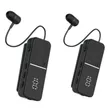 Haino Teko CP-70 Wireless Digital Display Collar Clip Earphones - 2