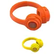 Ezra Folding Wireless In-Ear Headphones - Orange - 1