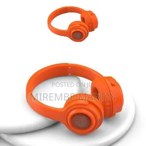 Ezra Folding Wireless In-Ear Headphones - Orange