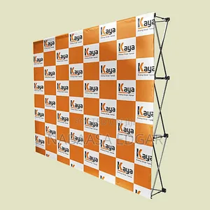 Press Banner/Backdrop with Stand and Bag