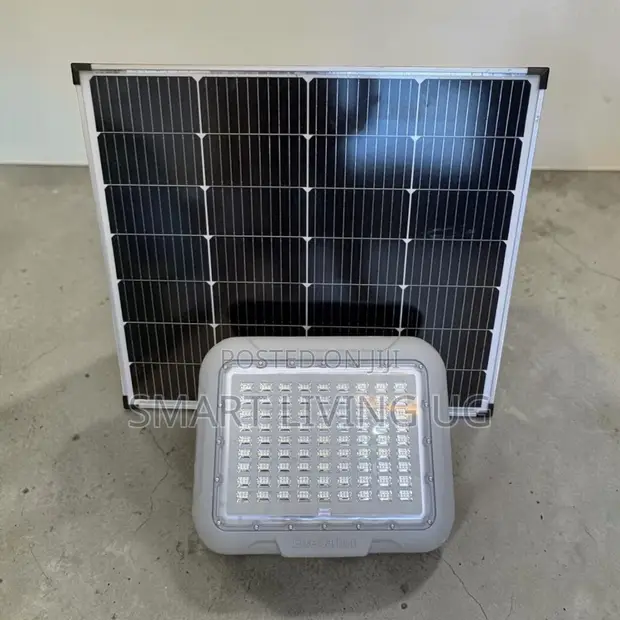 500W Blue Carbon Solar Flood Light - 1