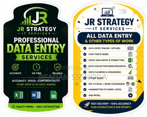 Data Entry Services by JR Strategy IT Services