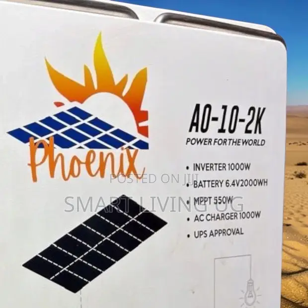 Phoenix 2000Wh Portable Energy Station - 550W MPPT Solar Input - 1