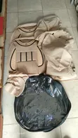 Alkhateeb Branded Car Seat Cover Set - Beige - 1