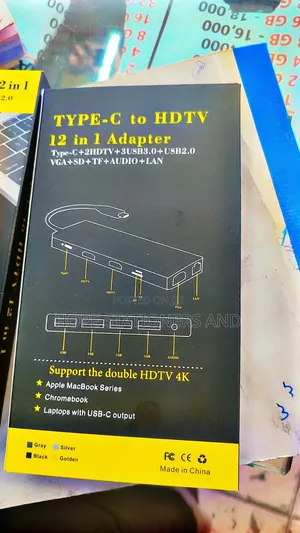 12-in-1 USB-C Hub Adapter for PC