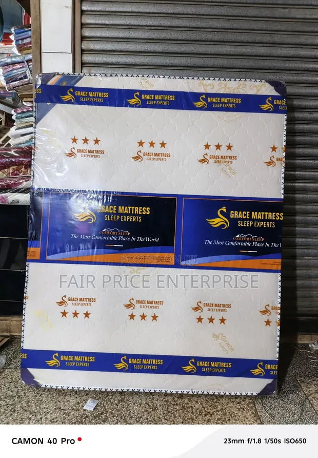 Grace Foam Mattress - Queen Size, Extra Firm - 1