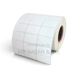 3-Row Semi-Gloss Art Paper Barcode Label Stickers 20x30mm