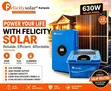 2.5kWh 2kVA 12V Felicity Hybrid Solar System Kit - 2