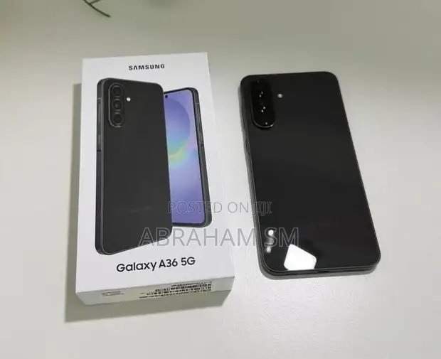 New Samsung Galaxy A36 256GB Black - 1
