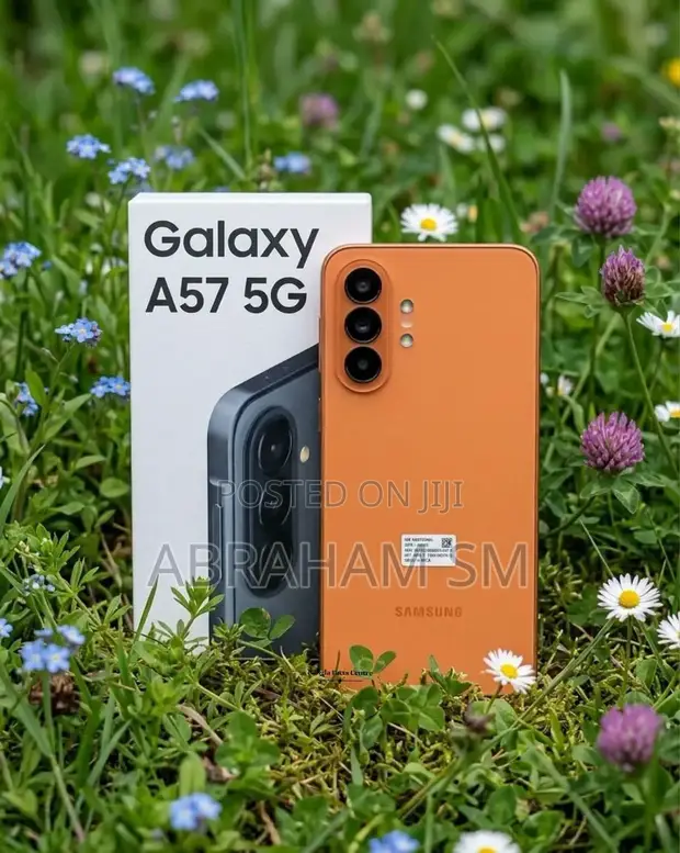 New Samsung Galaxy A57 5G 256GB Orange - 1