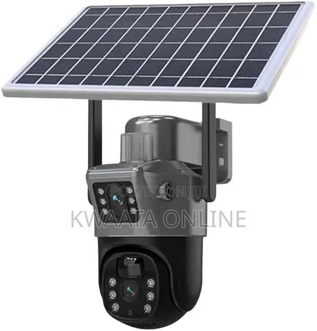 8MP WiFi Dual Lens Solar PTZ Camera - 1