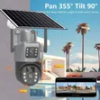 8MP WiFi Dual Lens Solar PTZ Camera - 5
