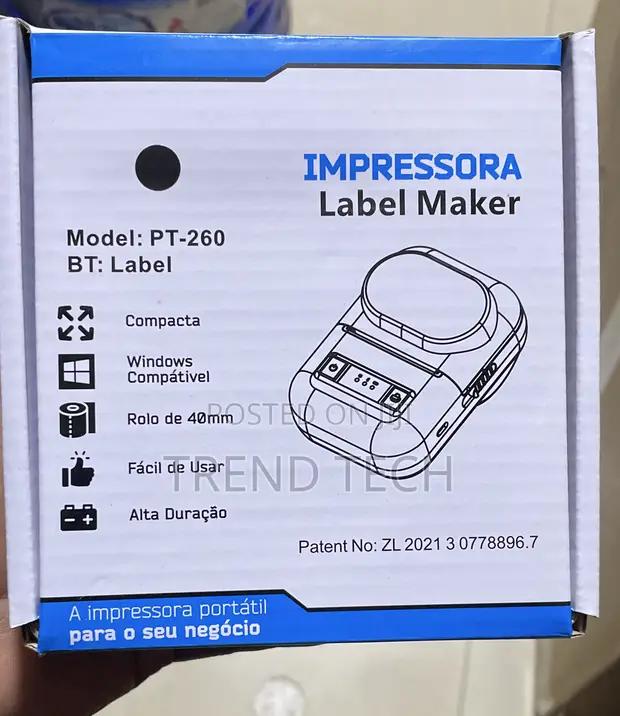 Brother PT-260 Portable Label Maker - 1