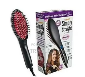 Simply Straight Portable Hair Straightener Brush