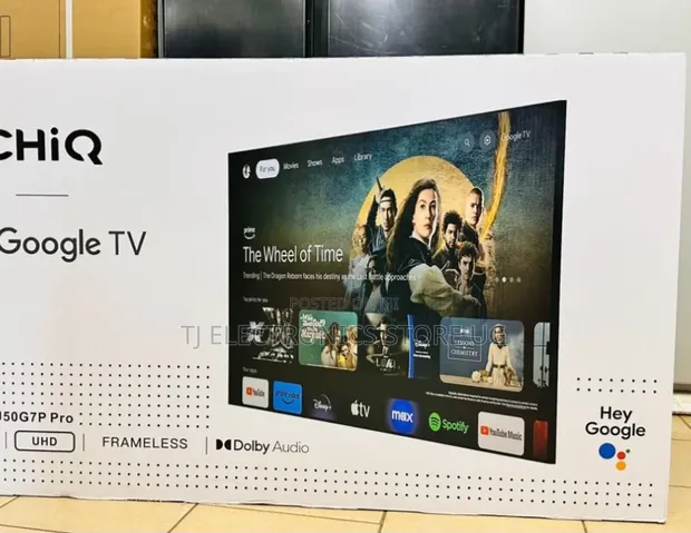 Chiq 50" Smart UHD Android/Google TV - 1