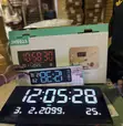 Modern Large Display LED Digital Wall Clock with Remote - 3