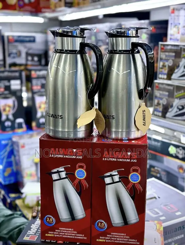 Always 2.0L Pump Vacuum Flask - 1