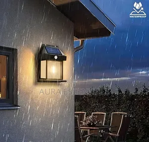 Motion Sensor Solar Wall Lights (Waterproof LED)