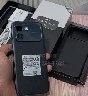 New Infinix Note Edge 256GB Black